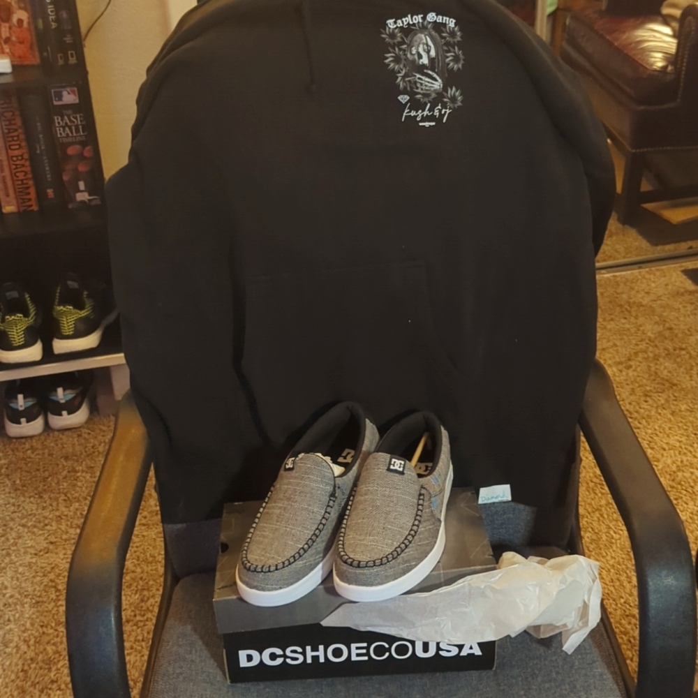 Combo drop Diamond hoodie & DC shoes